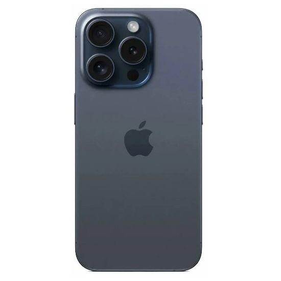 Смартфон Apple iPhone 15 Pro 256 ГБ, голубой титан