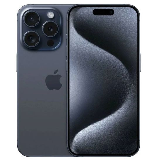 Смартфон Apple iPhone 15 Pro Max 256 ГБ, синий титан