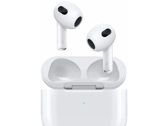 Беспроводные наушники Apple AirPods 3 Lightning Charging Case, белый