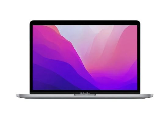 13.3" Ноутбук Apple MacBook Pro 13 2022 2560x1600, Apple M2, RAM 8 ГБ, SSD 256 ГБ, Apple graphics 10-core, macOS, MNEP3LL/A, серебристый, русская раскладка