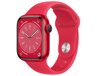 Умные часы Apple Watch Series 8, 45 мм, R, GPS, Aluminium Case, (PRODUCT)RED Sport Band