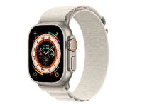 Умные часы Apple Watch Ultra 49 мм Titanium Case Cellular, титановый/звездный Alpine Loop, L