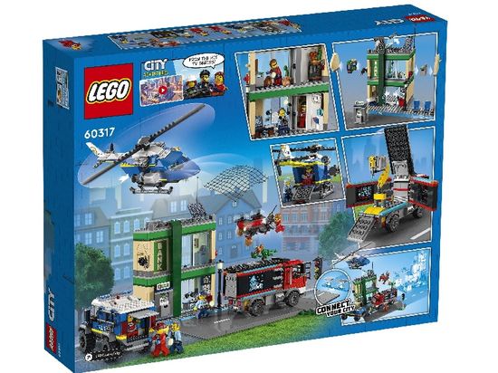 Конструктор LEGO City 60317 Полицейская погоня в банке