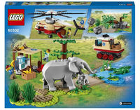 Конструктор LEGO City Wildlife 60302 Операция по спасению зверей