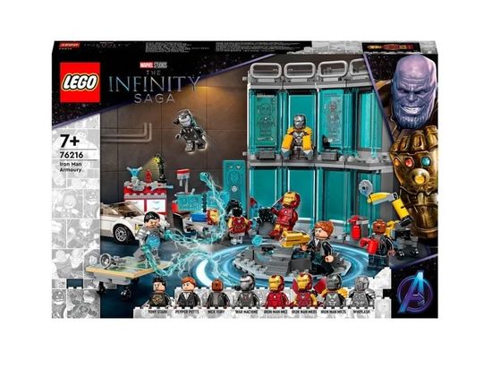 Конструктор LEGO Super Heroes 76216 - Арсенал Железного человека