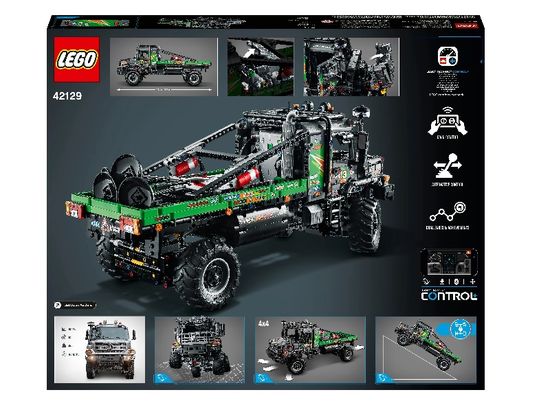 Конструктор LEGO Technic Полноприводный грузовик-внедорожник Mercedes-Benz Zetros, 42129