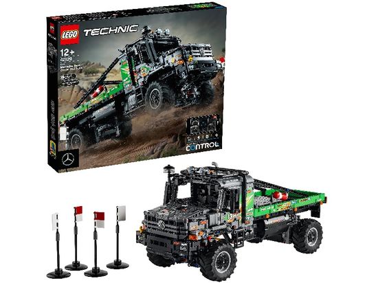 Конструктор LEGO Technic Полноприводный грузовик-внедорожник Mercedes-Benz Zetros, 42129