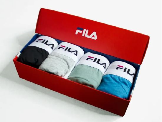 Комплект трусов боксеры Fila, 4 шт. XXXL, арт. fi1.2.3.4XXXL