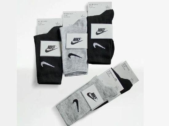 Комплект носков женских Nike, 5 шт, BD-012-2, Gray2