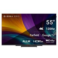 55" Телевизор 4K UHD Digma UHD 55C, Black