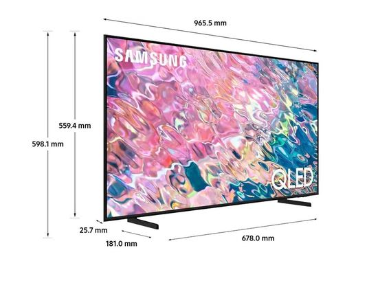 Телевизор Samsung QE43Q60BAUX, Black