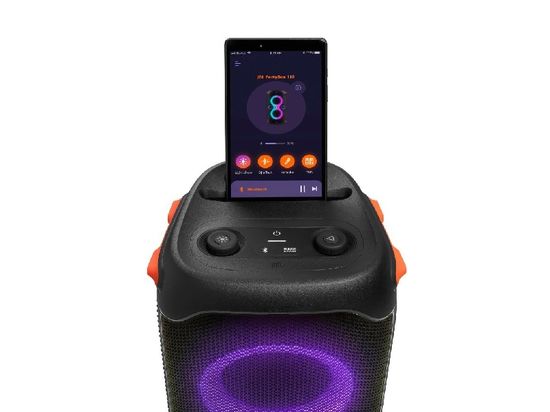 Портативная акустика JBL Partybox 110, 160 Вт, черный