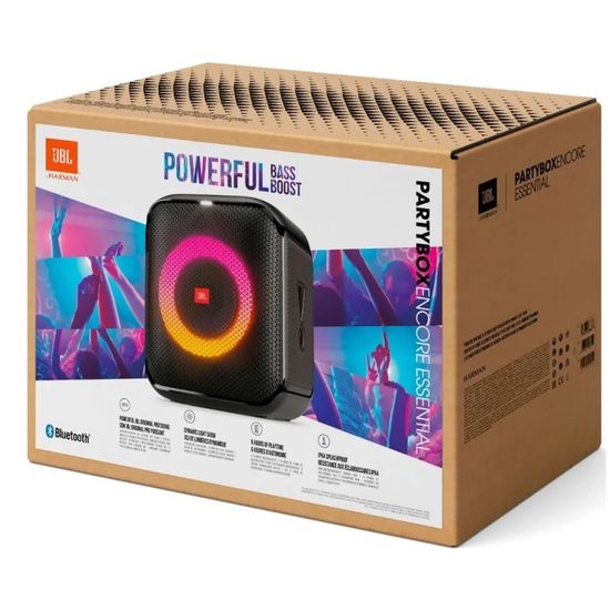 Портативная акустика JBL Partybox Encore Essentia (100 Вт), Black